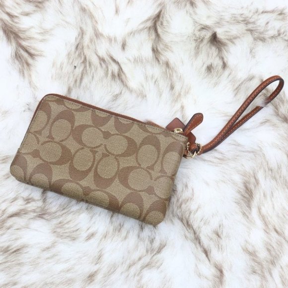 DOUBLE CORNER ZIP WRISTLET SIGNATURE CANVAS 87591 - Picture 9 of 9